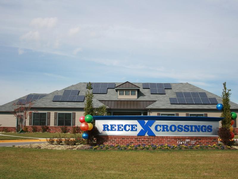 reece crossings community center solar