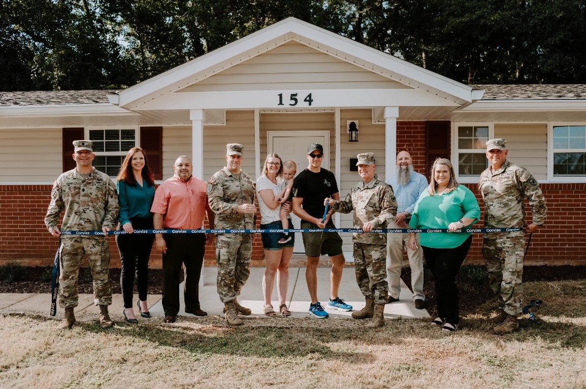 1,350 Military Homes Upgraded by Corvias for U.S. Army
