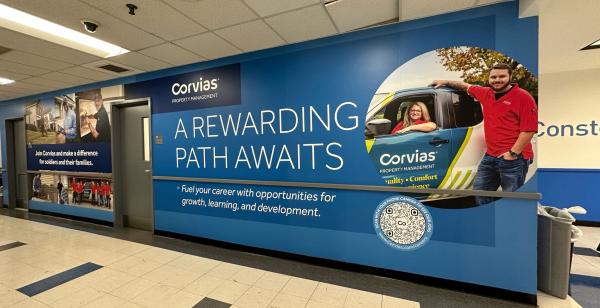 The Corvias collaboration with Lincoln Technical Institute includes an opportunity to continuously remind students that Corvias is the best place to start their career as a maintenance technician.