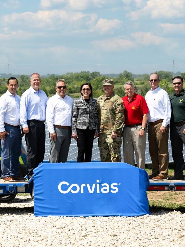 Honorable Rachel Jacobson visits Fort Riley and tours solar with Corvias