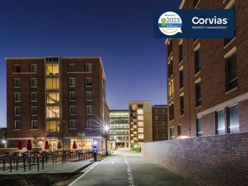 Corvias Property Management was awarded the SatisFacts “Community Award for 2023” for delivering exceptional student housing services at Purdue University. 